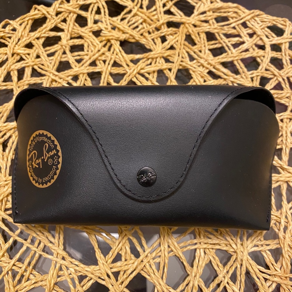 Black / Brown Ray Ban Sunglass Case